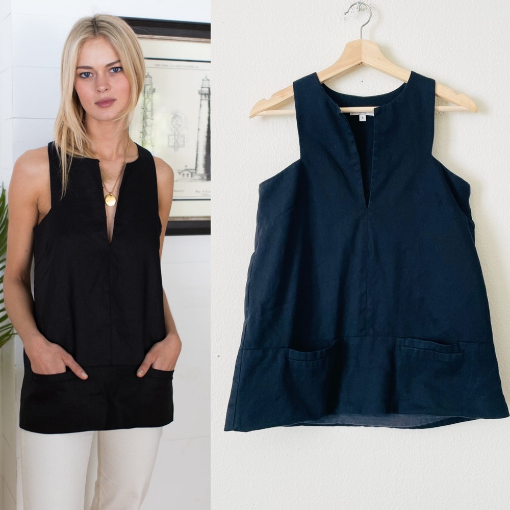 Emerson Fry New York SMALL A line Mod Top in black